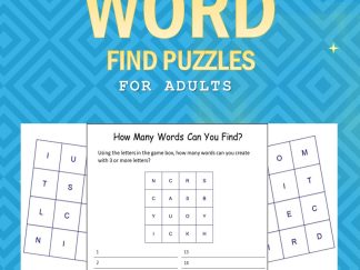 Word Find Front Cover