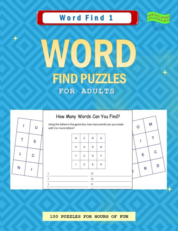 Word Find Front Cover