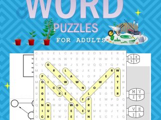 Gardening Word Puzzles front cover
