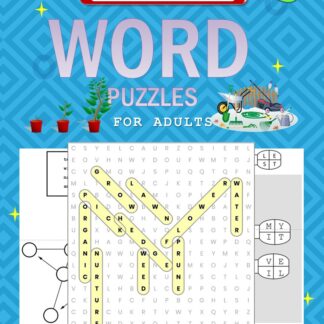 Gardening Word Puzzles front cover