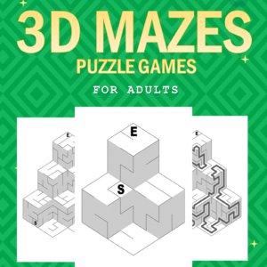 Easy 3D Mazes Front Cover