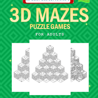 3D Medium Maze Front Cover
