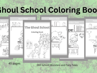 The Ghoul School Coloring Book