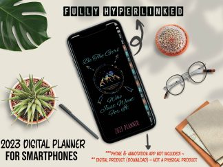 2023 Digital Planner for Smartphones - The Girl Who Went For It