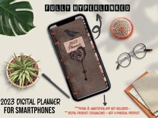 2023 Digital Planner for Smartphones - Gothic