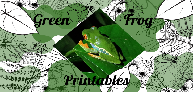 Green Frog Printables
