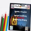 Halloween Spook-Tecular Weird Critters Coloring Pages-PRINTABLE