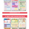 Monthly Habit Tracker Printable - Image 2
