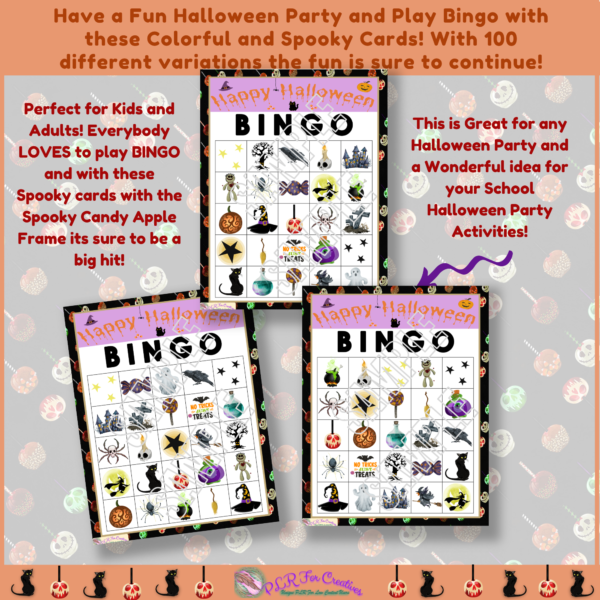 Spooky Candy Apple Party Bundle For Halloween - Image 6