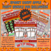 Spooky Candy Apple Party Bundle For Halloween