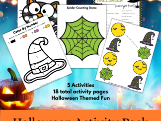 Halloween Activity Pack - Preschool Printable Activity Pack