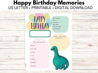 Happy Birthday Memories