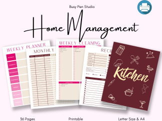 Home Management Planner