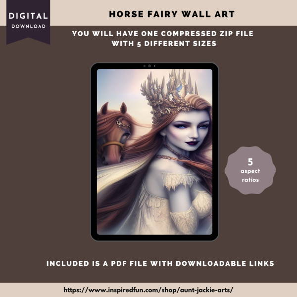 Horse Fairy Wall Art (3)