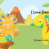 I Love Dinosaurs coloring book