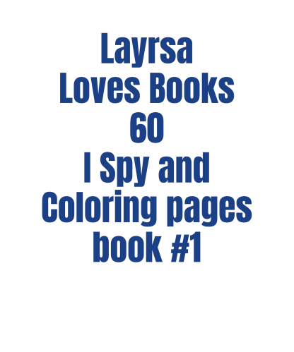 Fun family I Spy and Coloring Pages Book