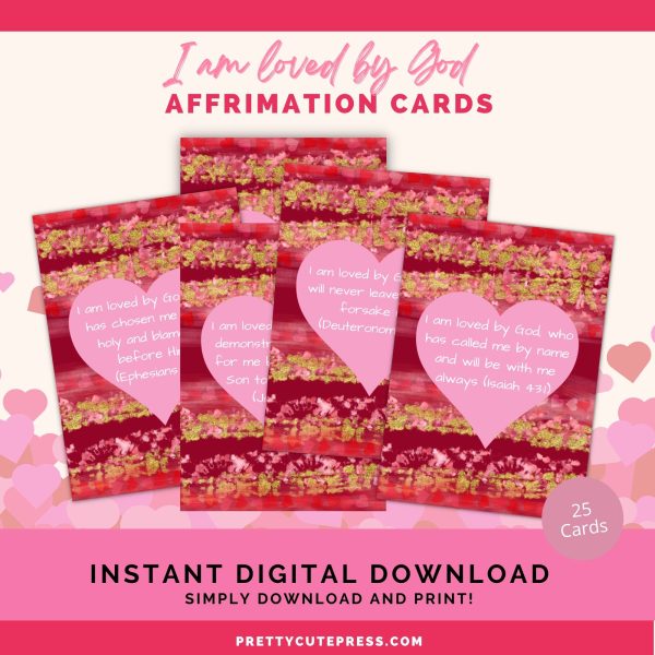 Printable Affirmation Cards for People of Faith