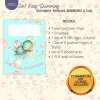 Just Keep Swimming - COMMERCIAL Use Printable Journal Cover, Tags, 9 Styles of Journal Pages, 5 Bookmarks -Just Keep Swimming - US Letter - Digital Download for PLR - Image 4