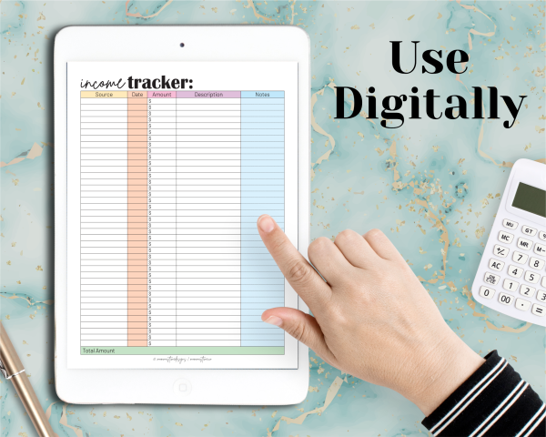 Income & Expense Tracker Printables Bundle | Digital Download - Image 2