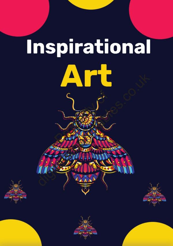 Inspiration Coloring Pages in reprintable pdf format
