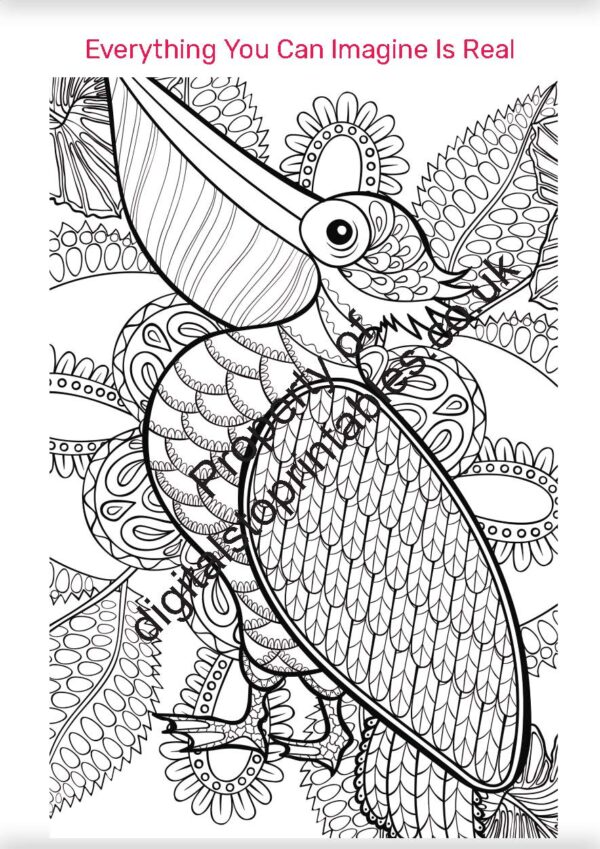 Inspiration Coloring Pages in reprintable pdf format - Image 4