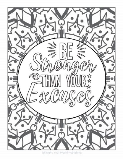 "Put Some Color in Your Life" Coloring Book (Volume 01) - Image 5