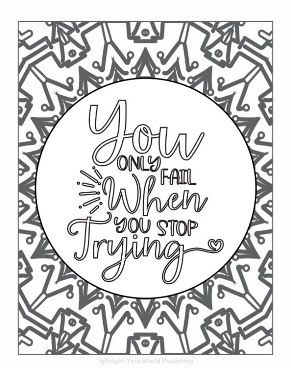 "Put Some Color in Your Life" Coloring Book (Volume 03) - Image 5