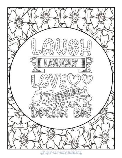 "Put Some Color in Your Life" Coloring Book (Volume 06) - Image 2