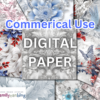 50+ Floral Digital Papers - Blue, Pink, White, and Americana