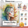 Shamanic Tools Planner, PRINTABLE, Daily Planner, Healing Planner, Rituals Planner, Essential Oil, Spirit Animals, Spirit Guides, Holistic