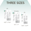Travel Checklist - 3 Sizes