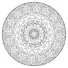 Mandala Coloring Pages - The Julian, Printable Mandala Art Designs to Color - Image 2