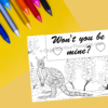 Four +1 Animal Valentine cards - Image 5