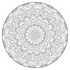 Mandala Coloring Pages - The Julian, Printable Mandala Art Designs to Color - Image 3