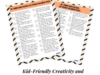 30+ Spooky Snack Delights: Kid-Friendly Halloween Treats
