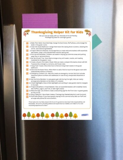 Thanksgiving Helper Kit for Kids - Image 3