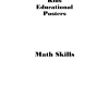 Kids Educational Posters - Math Skills