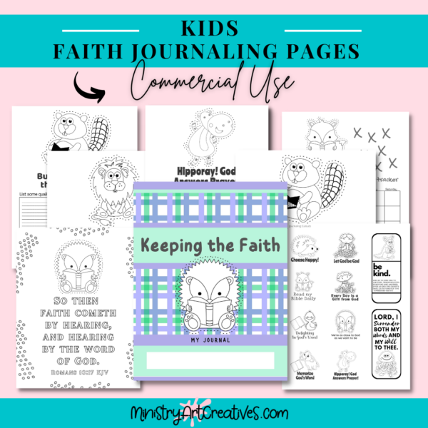 Kids Faith Jourrnaling Pages