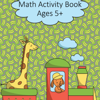 Math Activity Book - Ages 5+ - 6" x 9"