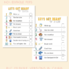 School Routine Chart Printable Checklist For Kids, Morning Routine Printable Tasks, Kids Responsibility Chart, Digital Download PDF - Image 4