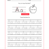 Learning My ABCs - Letter Tracing Workbook - Image 2