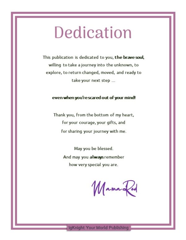 21 Days of Gratitude Journal (Plum & Green Border Edition) - Image 4