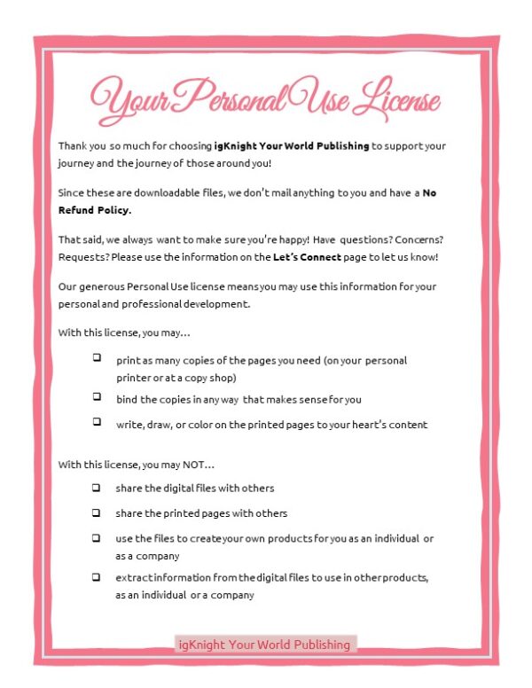 21 Days of Gratitude Journal (Floral Peach Backgrounds Edition) - Image 2