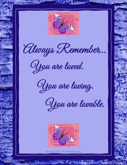 21 Days of Gratitude Journal (Blue Butterfly Edition) - Image 2