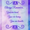 21 Days of Gratitude Journal (Purple Watercolor Edition) - Image 2