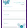 21 Days of Gratitude Journal (Pink, Purple, Turquoise Butterfly Edition) - Image 5