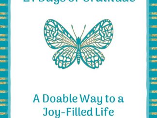 21 Days of Gratitude Journal (Turquoise&Gold Edition)
