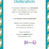 21 Days of Gratitude Journal (Turquoise&Gold Edition) - Image 4