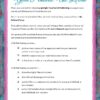 21 Days of Gratitude Journal (Turquoise&Pink Butterfly Edition) - Image 3