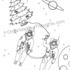 Astronauts' Space Christmas